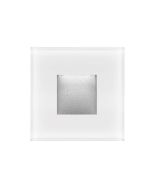 Zone 2W LED 240V Square Recessed Light / Warm White - 19720	