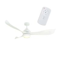 Eagle 1400 DC Ceiling Fan with LED Light WHITE FC368143WH