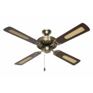 Majestic Coolah AC Antique Brass with Walnut Blades 1320mm