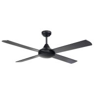 TEMPO 48" CEILING FAN-BLACK WITH BLACK BLADES - 100010/06