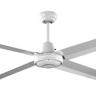 Precision 1200mm White Metal Fan Only Fast Fix Blades