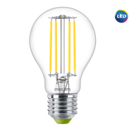 MASTER Ultra Efficient LED bulb
MAS LEDBulbND2.3-40W E27840 A60CL G EELA
Order code: 929003066502
Full product code: 871951442075500