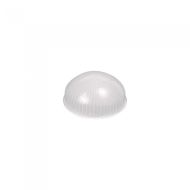 Small Round Bulkhead and Bollard shade White QJ1050 Superlux