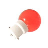 Red G45 LED Globe 1W