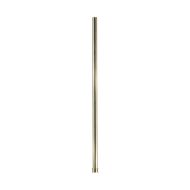1/2" Rod Extension & Joiner - Polished Brass