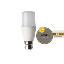 T40 9W BC CFL STICK 4000K DIMMABLE LUS21024