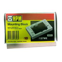 HPM 137WE 13mm Shallow Mounting Block
