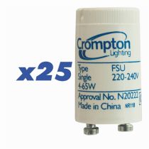 Crompton 65W Fluorescent Starter - 25 Pack