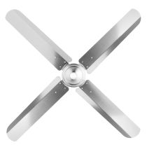 SOMERS 48″ Metal Ceiling Fan Brushed Chrome 18575/13