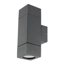 PRAIRIE Up/Down Exterior Wall Light Charcoal - 17952/51