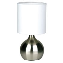 LOTTI TOUCH LAMP BRUSHED CHROME