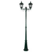 Chester Twin Head Tall Post Light Green - 15023