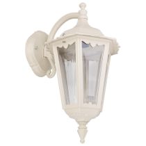 Chester Curved Arm Downward Wall Light Beige - 15044	