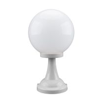 Siena 25cm Sphere Pillar Mount Light White - 15529	
