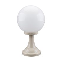 Siena 30cm Sphere Pillar Mount Light Beige - 15530	