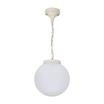 Siena 25cm Sphere Pendant Light Beige - 15554	