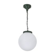 Siena 25cm Sphere Pendant Light Green - 15557	