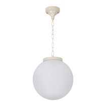 Siena 30cm Sphere Pendant Light Beige - 15560