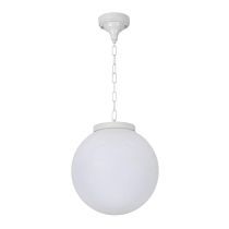 Siena 30cm Sphere Pendant Light White - 15565	