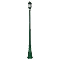Vienna Single Head Tall Post Light Green - 15929	