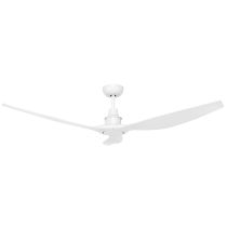 CONCORDE-II DC 58" CEILING FAN-WHITE WITH WHITE BLADES 20067/05 BRILLIANT LIGHTING