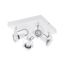 Novorio 1 Quad 20W LED Dimmable Adjustable Spotlight White / Neutral White - 202552