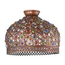 Jadida DIY Batten Fix Antique Copper / Coloured Glass - 203325