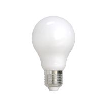 LED Filament Globe A60 Opal 9.5W LED  B22 or E27 Base Cool White 5000k