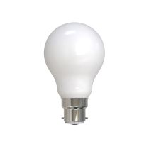 LED Filament Globe A60 Opal 9.5W LED  B22 or E27 Base Cool White 5000k