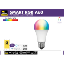 Brilliant Lighting 8.5W RGB Colour and White E27 Smart Globe - 20698
