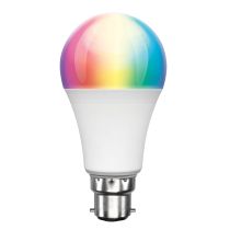 Brilliant Lighting 8.5W RGB Colour and White B22 Smart Globe - 20699