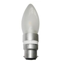CLA LIGHTING 4W Candle Dimmable LED GLOBE FROSTED BC NW 5000K CAN14D