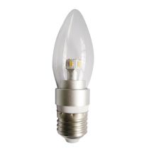 CLA LIGHTING 4W Candle Dimmable LED GLOBE CLEAR ES WW 3000K CAN1D