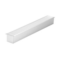 Omega 35 1 Metre Recessed LED Profile Natural Clear - 22034	