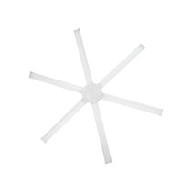 COLOSSUS 120" DC CEILING FAN 6 BLADE WHT-22677/05