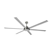 COLOSSUS 120" DC CEILING FAN 6 BLADE SATIN-22677/13