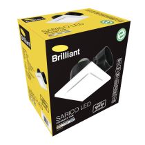 SARICO LED CCT 270MM SQUARE EXHAUST WHITE- 22375/05