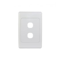Cougar Blank Switch Plate Vertical 2 Gang (COSWPV2G) GSM