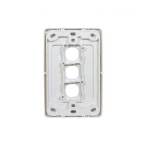 Cougar Blank Switch Plate Vertical 3 Gang (COSWPV3G) GSM