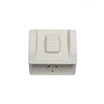 Hippo Single Outdoor Power Point IP54 10A (HPPP1G) GSM