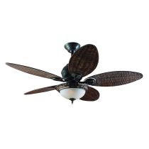 Caribbean Breeze 54" AC Ceiling Fan with Light Bronze - 24457