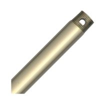 18"/45.7cm Ceiling Fan Extension Rod Bright Brass - 22723