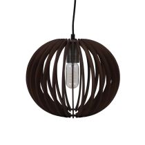 Puffin 300mm Timber Pendant Brown - 31016	