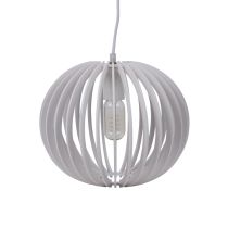 Puffin 300mm Timber Pendant White - 31017