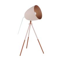 Chester-P 1 Light Table Lamp Apricot / Copper - 49038N