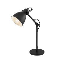 Priddy Industrial Adjustable Desk Lamp Black - 49469