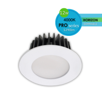 LUSION HORIZON 12W CLEAR D/L KIT 4000K DIMMABLE 125MM LUS50024