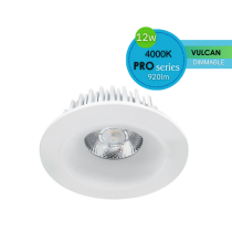 LUSION VULCAN 12W KIT 90MM LED DOWNLIGHT KIT DIMMABLE LUS50104