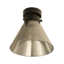 D.I.Y. Batten Fix Ceiling Lights - Small Cone Shape Fixtures DIYBAT07