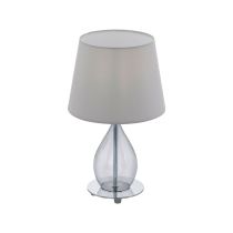 Rineiro Table Lamp Chrome / Grey - 94683